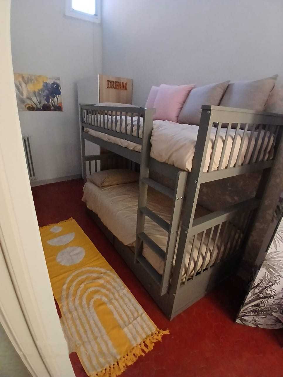 Family bedroom with bunk beds